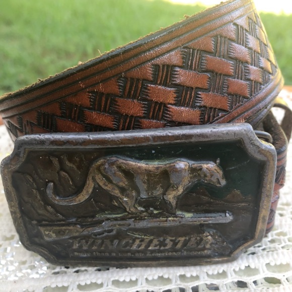 winchester belt buckle